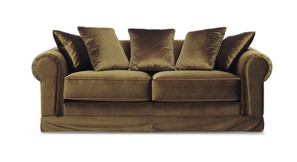 Stof 3 Seater-Bank 18 van het manierlinnen“ voor Hotelhal, Berk/Triplex 2