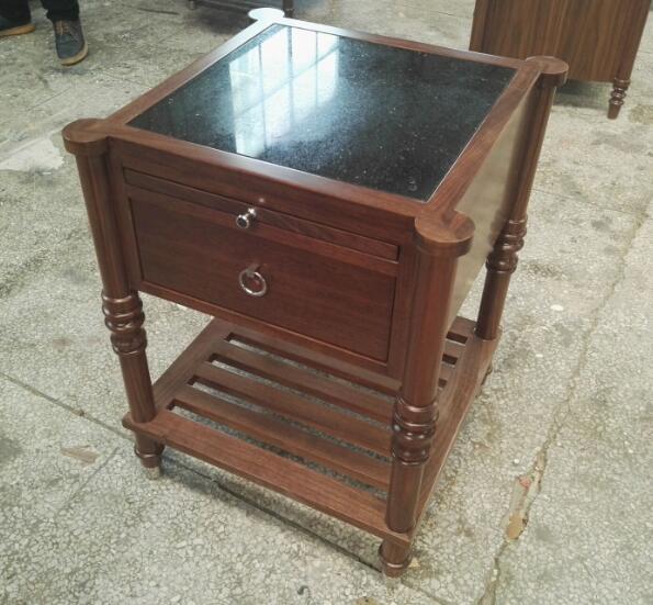 1 van het het Hotelbed van de ladesteen het Hoogste Hout van de de Lijstenokkernoot voor Woonkamer 2