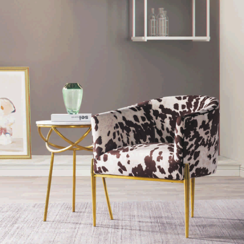 Luxe Dierlijke Drukken 74*74*78cm Stoelen van de Meubilaireetkamer 2