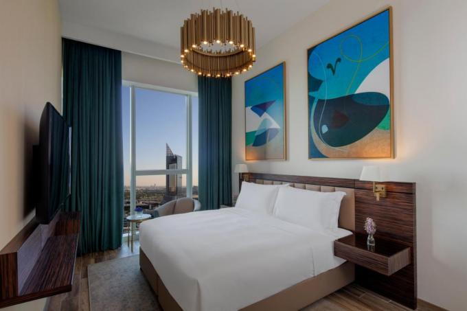 De stevige Houten Moderne Kleur van de Hotelmeubilair Aangepaste Grootte 0