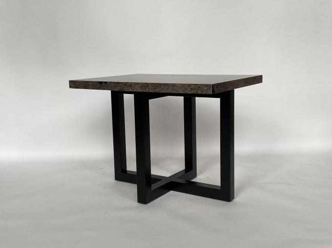 Van het de Koffietafelroestvrije staal van het steen Hoogste Bed Moderne de Basisluxe 1