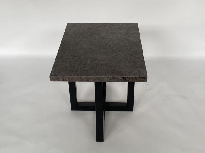 Van het de Koffietafelroestvrije staal van het steen Hoogste Bed Moderne de Basisluxe 3