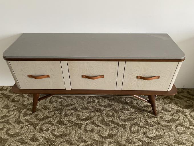 Stevig Houten Kader en van de Benenbadkamers Kabinet en Steen Hoogste Moderne Freestanding 1