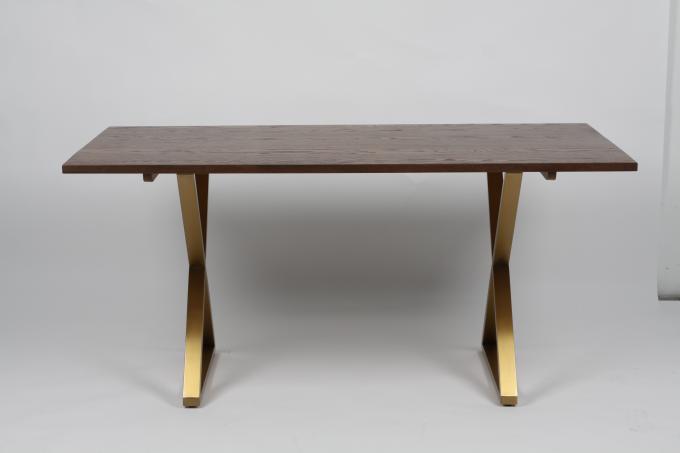 Modern Family-Ijzer Houten Hoogste MDF Eettafelgrijs 0