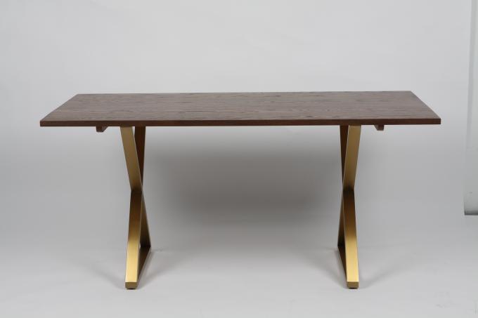 Modern Family-Ijzer Houten Hoogste MDF Eettafelgrijs 1
