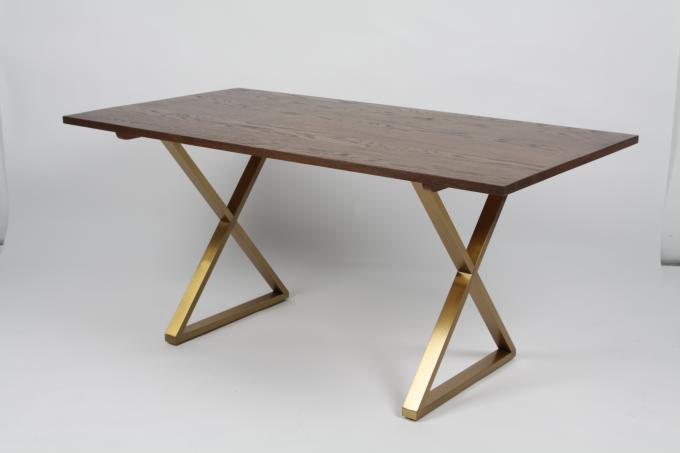Modern Family-Ijzer Houten Hoogste MDF Eettafelgrijs 3