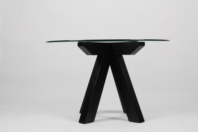 Moderne Glaskoffietafel voor van het het Bureaudecor van de Huiswoonkamer de Duidelijke Kleur 1