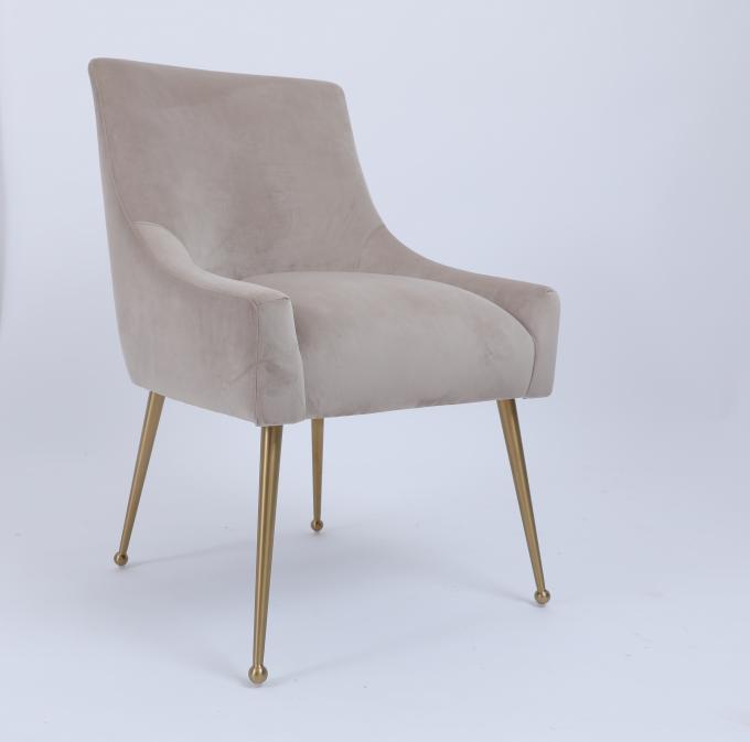 De aangepaste Lagen van Hotelstoelen met de Houten Stof van het Kaderfluweel 1