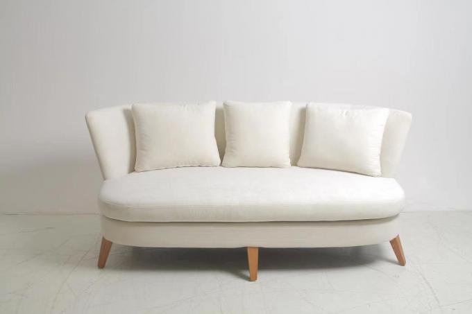Elegante Moderne Fluweelstof met Houten Kader Sofa Set For Home Furniture 1