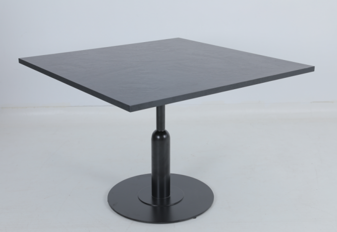 Houten tafel, koffietafel, roestvrij staal, luxe, modern. 2