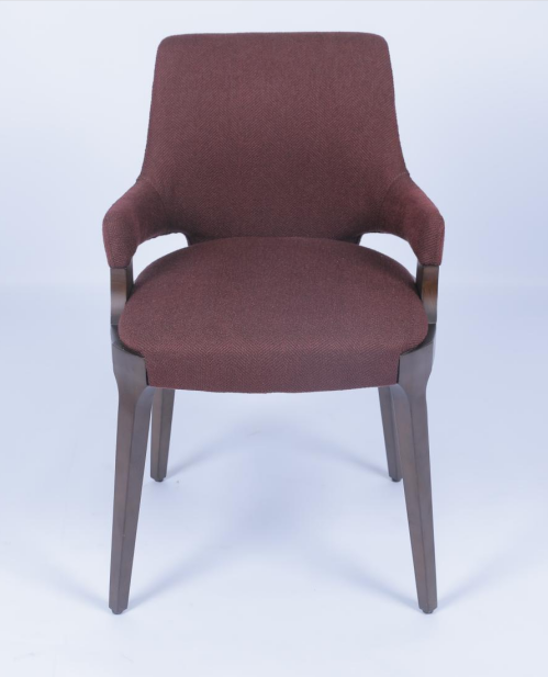 Gepersonaliseerde Ultra Moderne fauteuils Stof Houten frame Voor woonkamer 1