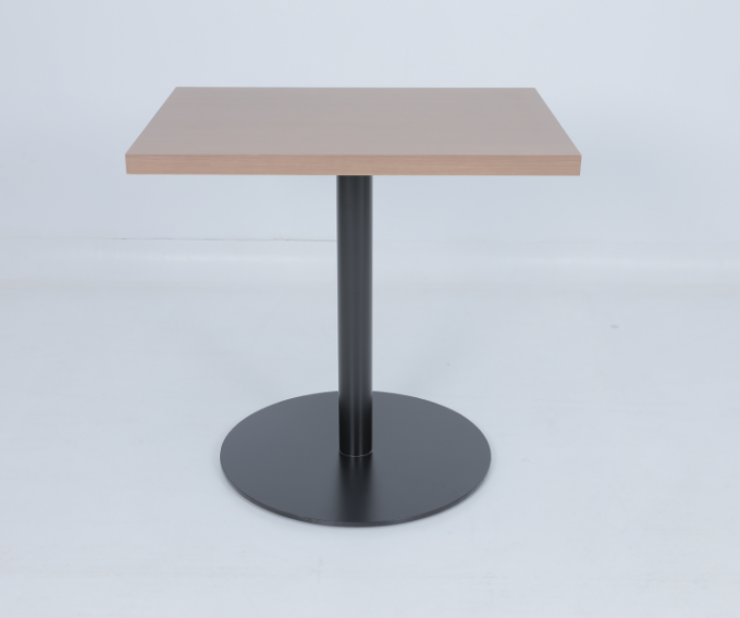 Houten tafel, koffietafel, roestvrij staal, luxe, modern. 1