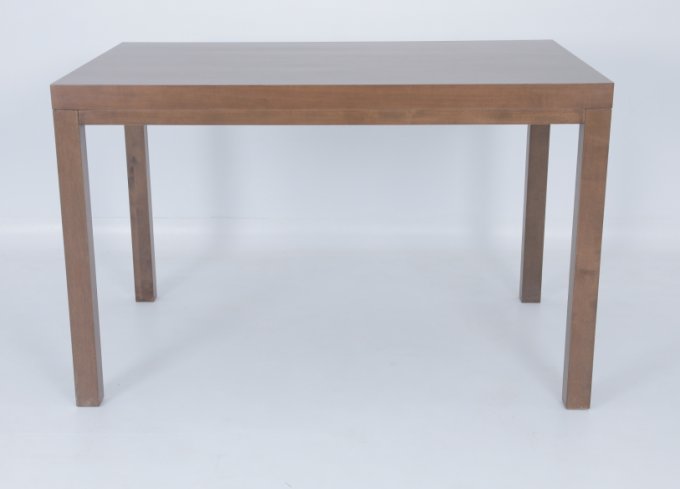 Niet-gevouwen slaapkamermeubilair Vierkante Massivhouten studeertafel Moderne stijl 1