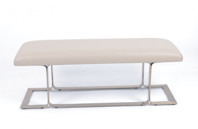 Nordic Light Luxury Leisure Bench Aanpasbaar 1