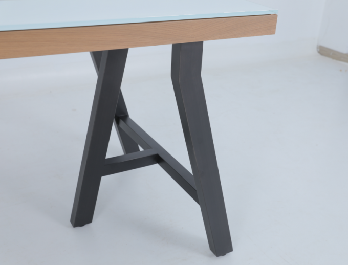 Modieus, op maat gemaakt, vrijstaand schrijfbord 102cm*51cm*78cm 2
