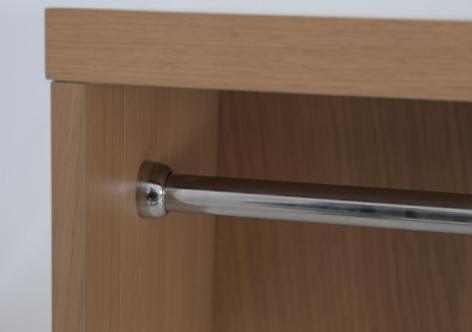 Hotel slaapkamer massief houten plank met kaststaaf 1