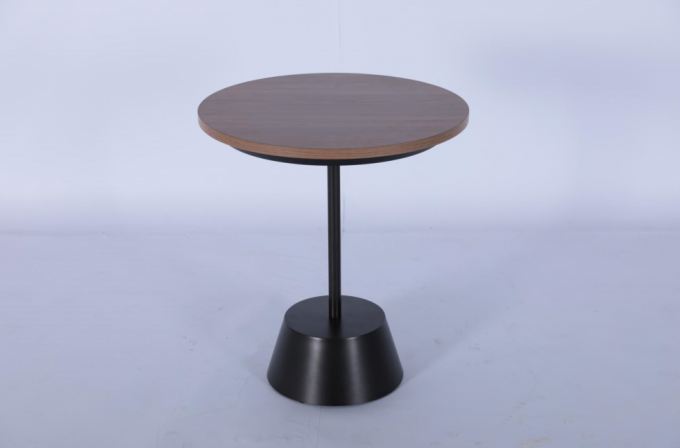 Massivhout Creatief Ronde Zijde Tafel Balkon Kleine Koffietafel 0