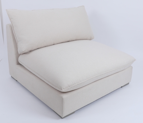kopen Wolk 1 de Stevige Houten Basis van Seater Sofa Soft White Down Filling online vervaardiging