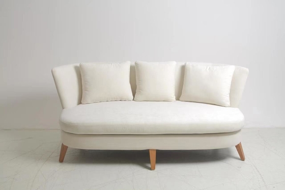 kopen Elegante Moderne Fluweelstof met Houten Kader Sofa Set For Home Furniture online vervaardiging