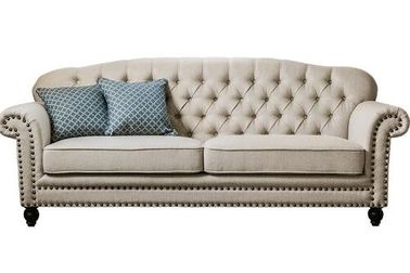 kopen 3 Seater-Bank van de Hal de Amerikaanse Stijl, 24“ Wapen Tweelingdwarsbalk Sofa Birch Wood online vervaardiging