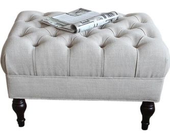 kopen Bekleed van het de Bank Eiken Hout van de Slaapkamerottomane de Luxemeubilair voor Hotel online vervaardiging