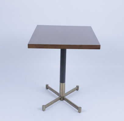 kopen Houten tafel, koffietafel, roestvrij staal, luxe, modern. online vervaardiging