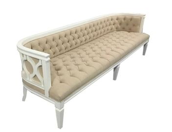 kopen Beëindigt de de Hoekbank van Chesterfield van het aard Eiken Hout, de Laagwit van Chesterfield Kader online vervaardiging