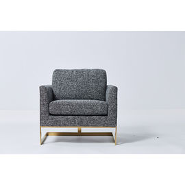 kopen De moderne Lagen van de Stijlwoonkamer, Natuurlijke Linnen Materiële Stof Grey Couches online vervaardiging