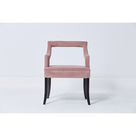 kopen De elegante Aangegane Roze Stoelen van de Fluweel Eigentijdse Eetkamer voor Gebeurtenishuwelijk online vervaardiging