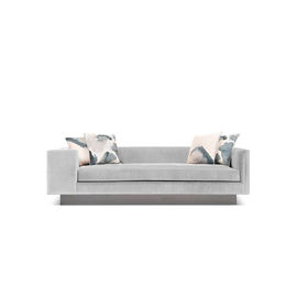 kopen Het nieuwe Ontwerp paste Professionele het Metaalbenen aan van Sofa Fabric Upholstery Wood Frame van de Luxevrije tijd online vervaardiging
