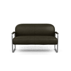 kopen De Woonkamerbank van leerchesterfield, Recliner Sofa With Stainless Steel online vervaardiging
