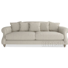 kopen De beklede Laag van de Woonkamersofa linen fabric luxurious banquet van Meubilair Houten Recliner online vervaardiging