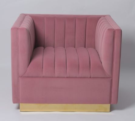 kopen De Stof Sofa Living Room Furniture Armchair van het gepaste kleurfluweel online vervaardiging