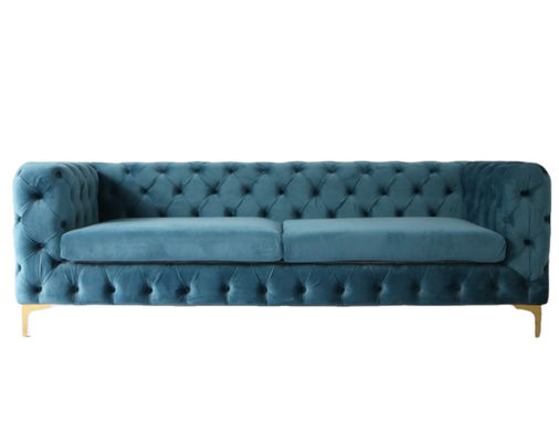 kopen 220*85*75cm Europees Modern Chesterfield Sofa Set online vervaardiging