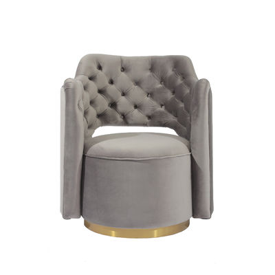 kopen Binnenvrije tijd 72cm de Leunstoel van de Breedtewoonkamer met Grey Buttons online vervaardiging