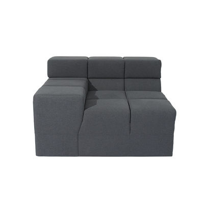 kopen De noordse Linnen Gevulde Woonkamer van Fluweelgrey fabric modular sofa for online vervaardiging
