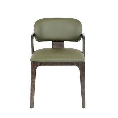 kopen Moderne het Leer Houten Kader van pvc Synthetische het Dineren Stoelen H78cm online vervaardiging