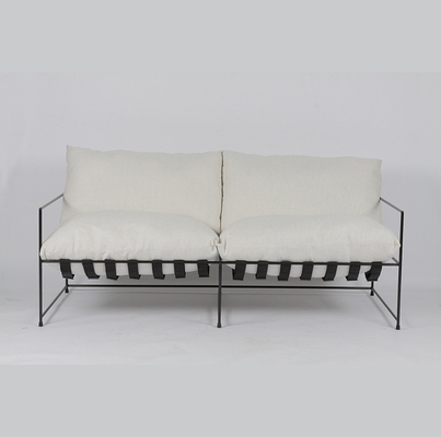 kopen Luie Doek Art Iron Art Loveseat Sofa voor de Lichte Luxe van de Lezingsvrije tijd online vervaardiging