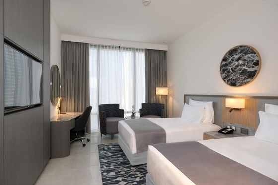 kopen Pu-de Zaal van het Leerhotel Meubilair Vastgestelde OEM Beschikbare Moderne Stijl vijfsterren online vervaardiging