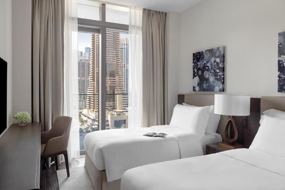 kopen De Slaapkamerreeksen van het luxe Vijfsterrenmeubilair voor Hotel online vervaardiging