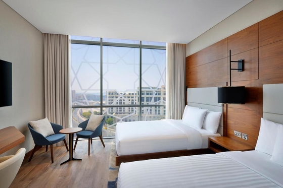 kopen Moderne Luxe van het de Slaapkamermeubilair van het hotelmeubilair de vijfsterren online vervaardiging