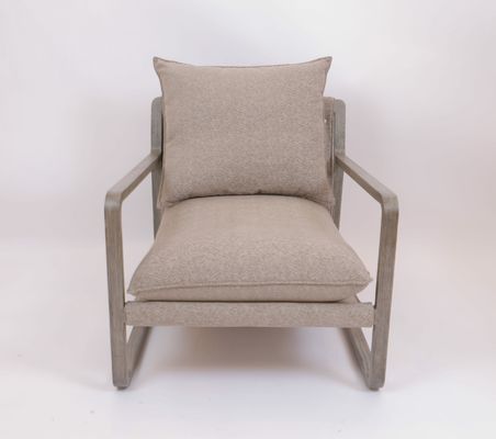 Goede prijs De Stevige Basis van het de Stoelroestvrije staal van de het Eiken Houtzitkamer van de hotelslaapkamer online