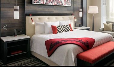 Goede prijs Het commerciële Meubilair van de Hotelluxe, van het de Slaapkamermeubilair van het Flathotel de Kleur van Drak online