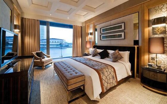 Goede prijs Houten Commercieel Hotel Binnenlands Meubilair vijfsterren met Moderne niet Giftige Stijl online