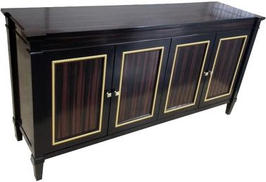 Goede prijs Ebony Wood 4 van het het Messingsmetaal van de Deuropmaker van het de Boutiquehotel het Meubilair Vriendschappelijke Eco online