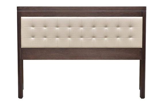Goede prijs Slaapkamer Koningin Size Bed Headboard, Beklede Volledige Hoofdeindeoem ODM online