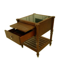 Goede prijs 1 van het het Hotelbed van de ladesteen het Hoogste Hout van de de Lijstenokkernoot voor Woonkamer online
