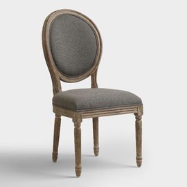 Goede prijs Het Franse kader van het stijl eiken hout met ovaal achter antiek huwelijk stapelbare louis xv stoel online