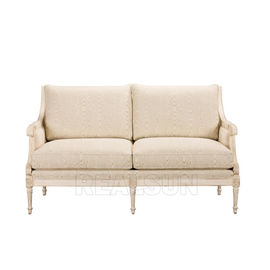 Goede prijs Antieke van de Hoek Houten Sofa Settee Home Furniture Couch van Loveseat Franse de Stoffenreeks online