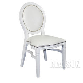 Goede prijs Van het Huwelijkshall chairs bride and groom van de hotelhal de Stapelbare Witte Lijst online